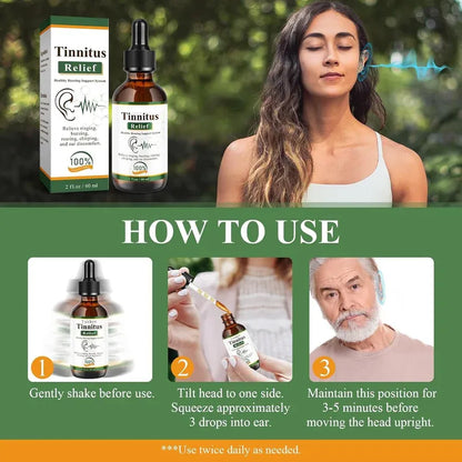 Tinnitus Relief Drops(کان کےتمام مسائل کےلیے)
