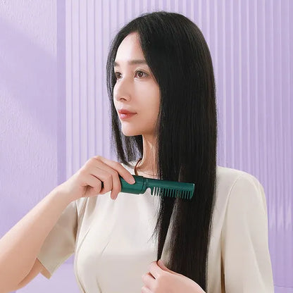 Travel Comb Cordless Rechargeable Hair Straightener
