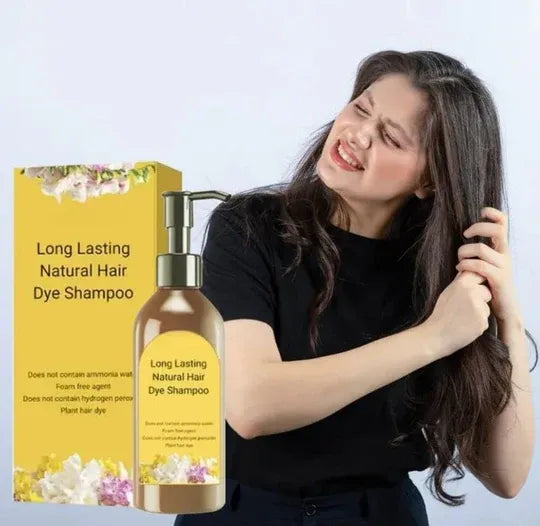 Original Long-Lasting Natural Japanese Hair Dye Shampoo